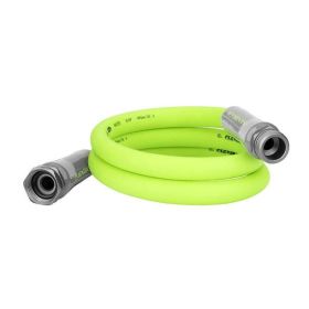 Flexzilla¬Æ Garden Lead-in Hose, 5/8" x 5', 3/4" - 11 1/2 GHT Fittings, ZillaGreen‚Ñ¢