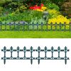Lawn Edgings 16 pcs Green 393.7" PP