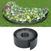 Garden Edging Gray 32.8' 3.9" PE