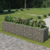 Gabion Raised Bed Galvanized Steel 177.2"x35.4"x39.4"