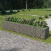 Gabion Raised Bed Galvanized Steel 212.6"x35.4"x39.4"
