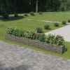 Gabion Raised Bed Galvanized Steel 212.6"x19.7"x19.7"