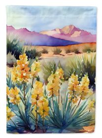 New Mexico Yucca Flower in Watercolor Garden Flag Mailbox Flag Decorative Yard Flag Banner Outside Patio Artwork Yard Flower Beds, Garden Size
