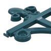 Lawn Edgings 16 pcs Green 393.7" PP
