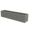 Gabion Raised Bed Galvanized Steel 177.2"x35.4"x39.4"