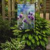 South Dakota Pasque Flowers in Watercolor Garden Flag Mailbox Flag Decorative Yard Flag Banner Outside Patio Artwork Yard Flower Beds, Garden Size