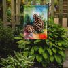 Maine White Pine Cone and Tassels in Watercolor Garden Flag Mailbox Flag Decorative Yard Flag Banner Outside Patio Artwork Yard Flower Beds