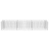 Gabion Raised Bed Galvanized Steel 106.3"x19.7"x19.7"