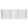 Gabion Raised Bed Galvanized Steel 106.3"x19.7"x39.4"