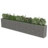 Gabion Raised Bed Galvanized Steel 212.6"x19.7"x39.4"