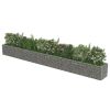 Gabion Raised Bed Galvanized Steel 212.6"x19.7"x19.7"