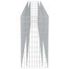 Gabion Raised Bed Galvanized Steel 177.2"x19.7"x39.4"