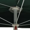 Garden Half Parasol with Pole 70.9"x35.4" Green