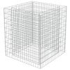 Gabion Raised Bed Galvanized Steel 35.4"x35.4"x39.4"