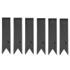 VEVOR Steel Landscape Edging 40 x 6 Inch Steel Edging for Landscaping 6pcs Steel Garden Edging