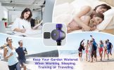 Bluetooth Sprinkler Timer, WiFi Smart Irrigation Water Timer, Wireless Remote APP & Voice Control, Rain Delay/ Manual/ Automatic Watering System