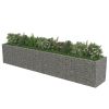 Gabion Raised Bed Galvanized Steel 212.6"x35.4"x39.4"