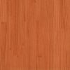 Garden Planter Wax Brown 23.6"x12.2"x12.2" Solid Wood Pine