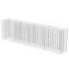 Gabion Raised Bed Galvanized Steel 141.7"x19.7"x39.4"