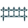 Lawn Edgings 16 pcs Green 393.7" PP