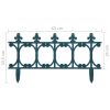 Lawn Edgings 16 pcs Green 393.7" PP