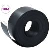 Garden Edging Black 393.7" 3.9" PE