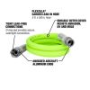 Flexzilla¬Æ Garden Lead-in Hose, 5/8" x 5', 3/4" - 11 1/2 GHT Fittings, ZillaGreen‚Ñ¢